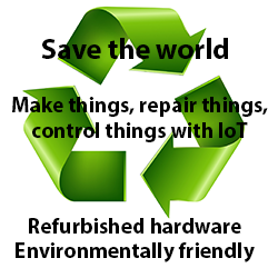 Save the World - Use refurbished hardware